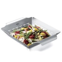 Weber® Deluxe Gemüsekorb - groß, edelstahl