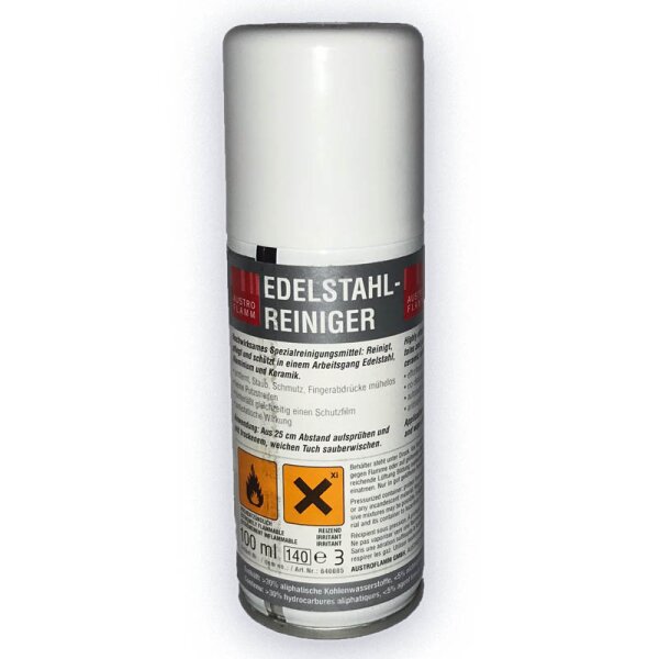 Edelstahlreiniger Spray, 100 ml