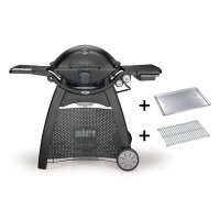 Weber® Q 3200 Gas Grill, Black m. Hitzeschild u....