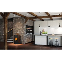 Cook mit Dekor Rosteffekt Metallic