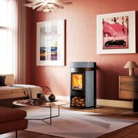 Elise - kompakter Kaminofen in Naturstein